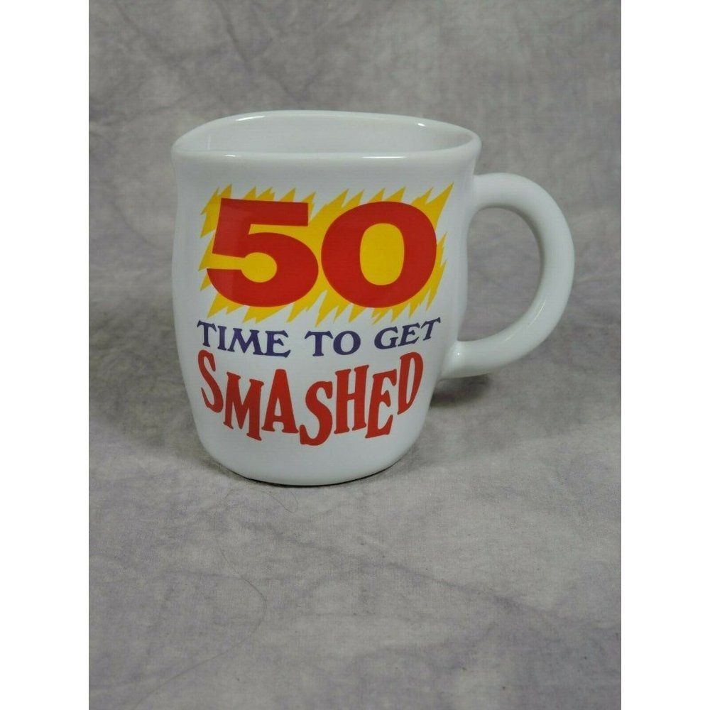 Papel  "50 Time To Get Smashed" Novelty Mug